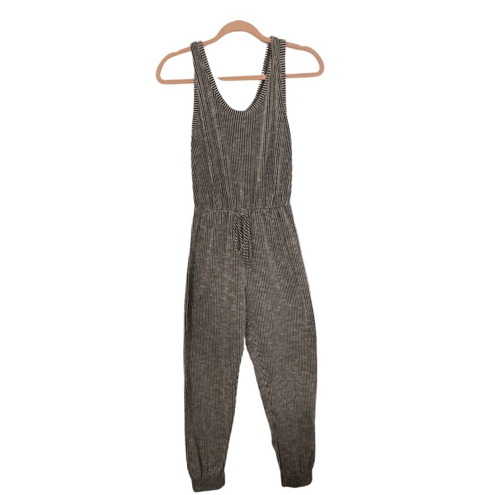 Striped jumpsuit